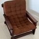 Scandinavian oak armchair, 1960s