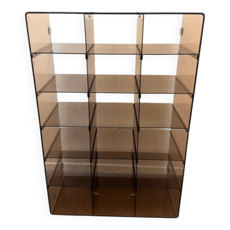 Rare Library 18 Smoke Acrylic Compartments - Michel Dimas
