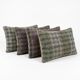 Set of 4 vintage kilim cushion covers 41x61 cm