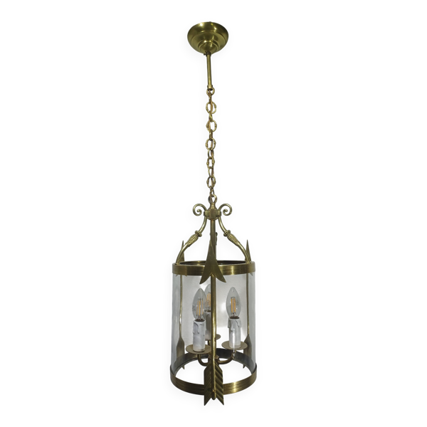 Lanterne Bronze Style Empire 3 Lumières