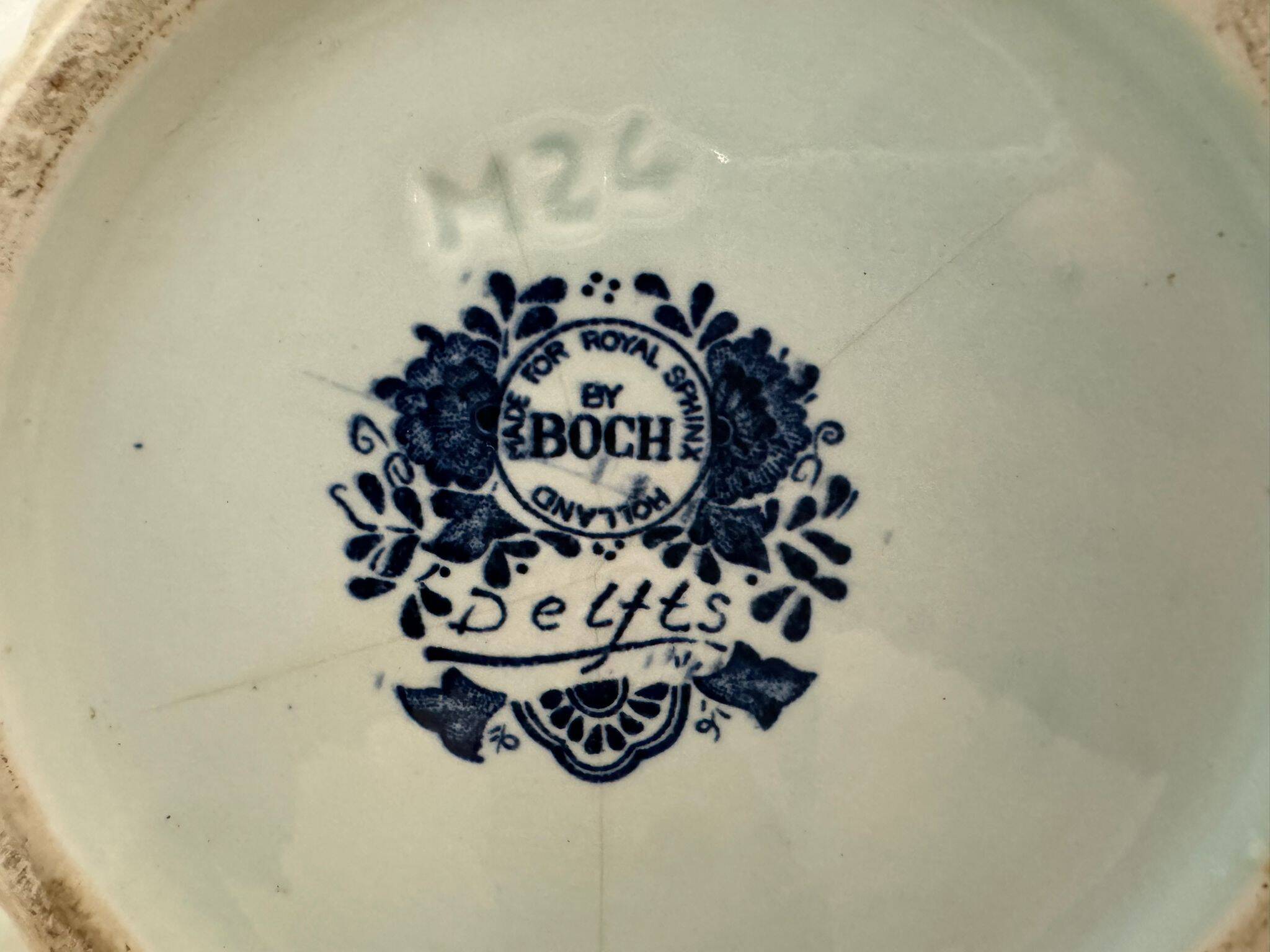 Boch flowerpot delfts collection