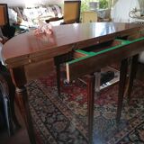 Light mahogany side table or console