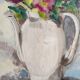 Vintage French oil painting of flowers, signed Renée