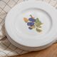 Set of 5 flat plates "Orchard"