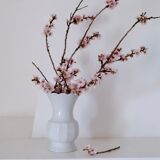 White vase Bareuther Waldsassen 50s