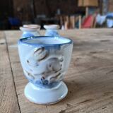 4 ceramic egg cups