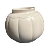 Art Deco, ceramic ball cache pot Italy early 20th century