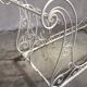 Bed former romantic wrought iron 1900
