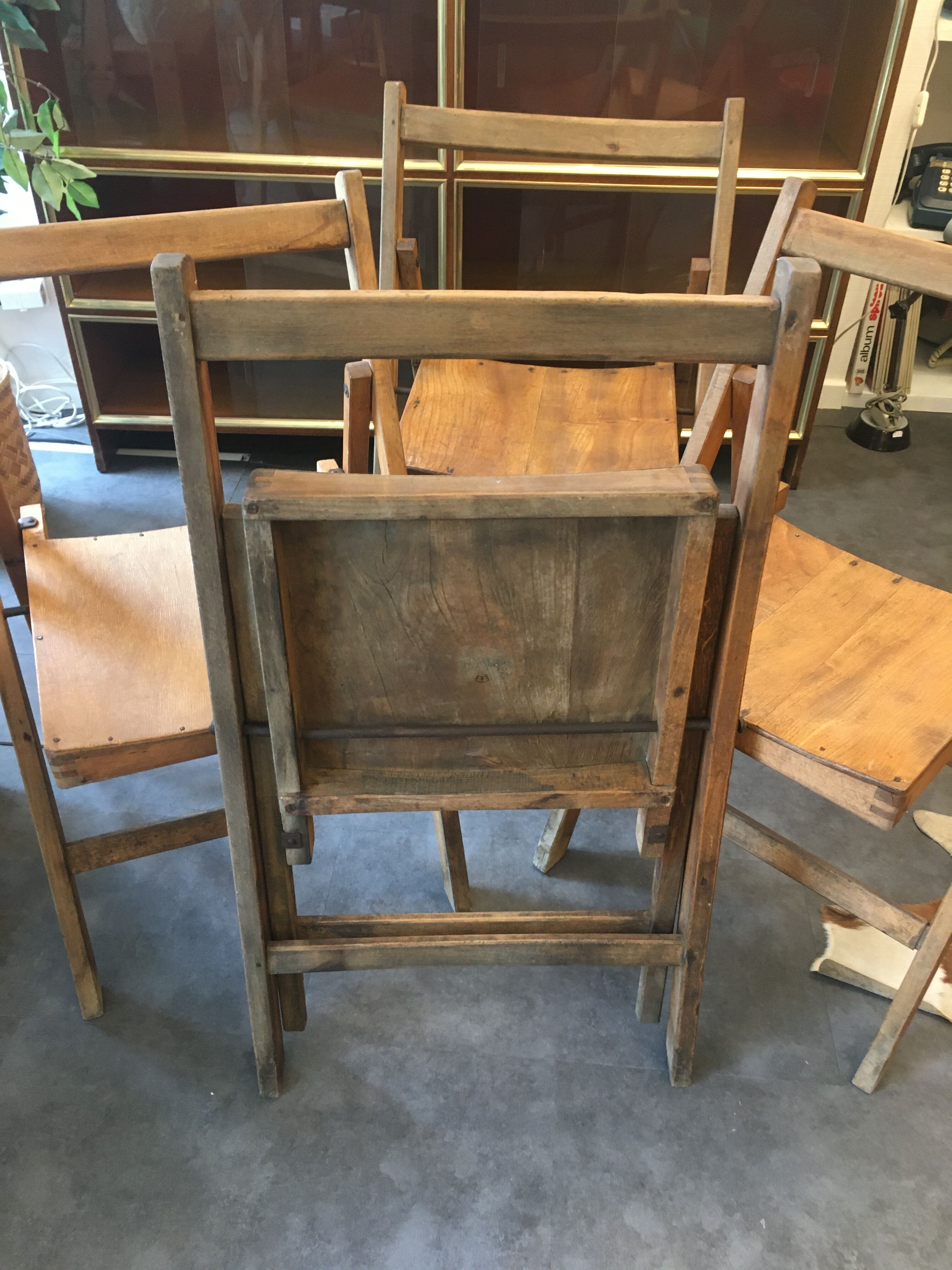 WW2 folding chair circa 1945