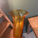 Art deco vase signed Val Saint Lambert