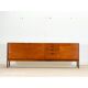 Mid-Century Sideboard by Meredew (Brown Leather Handles)