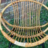 Fauteuil rotin
