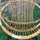 Rattan armchair