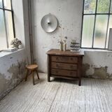 Solid elm aranjou chest of drawers