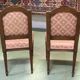 Pair of Louis XVI chairs early 20th in ground beech