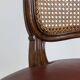 Pair of “cabriolet” armchairs in walnut and canework. Louis XV period. LS5209325