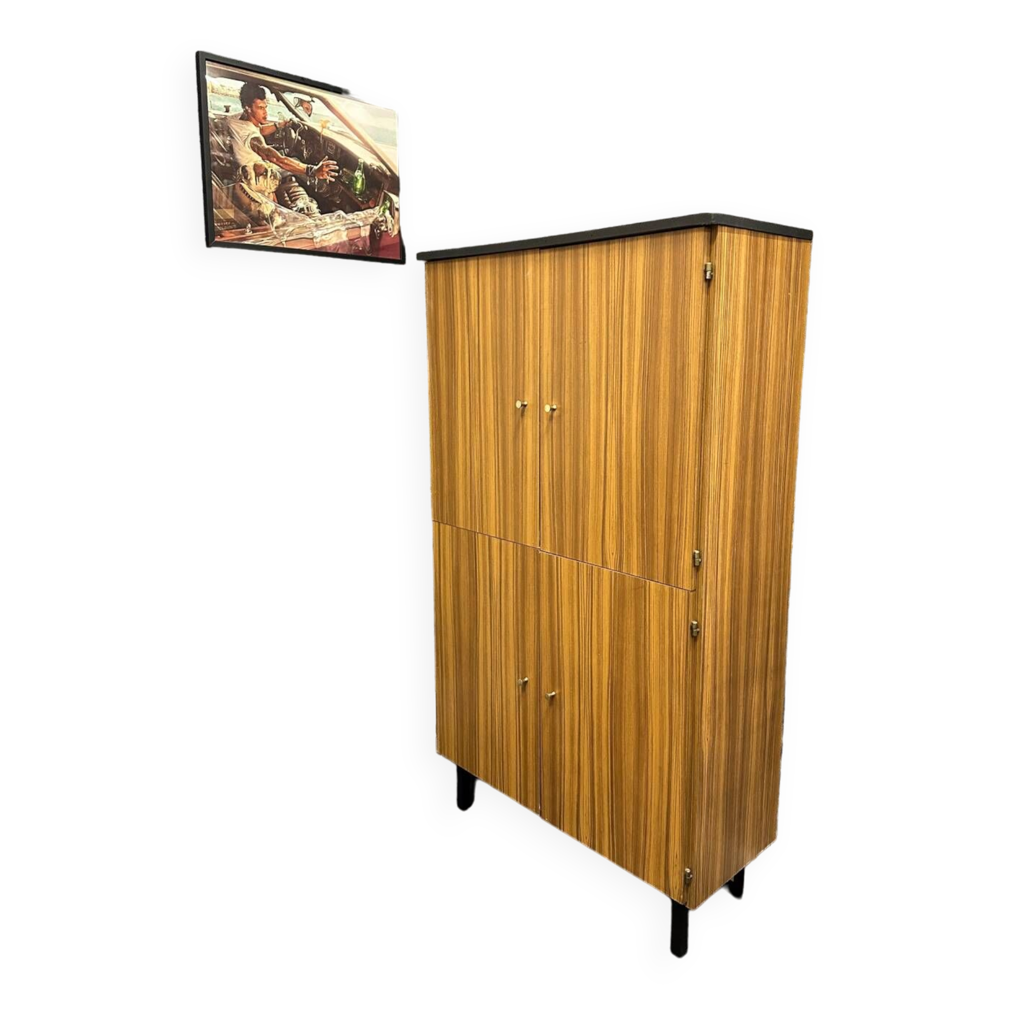 Vintage shoe cabinet