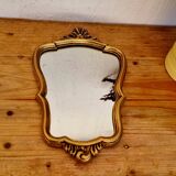 Baroque golden mirror