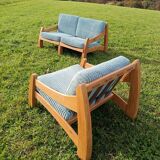 Brutalist living room, Sweden, 1960s