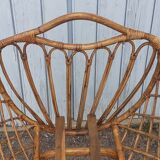 Rattan cradle