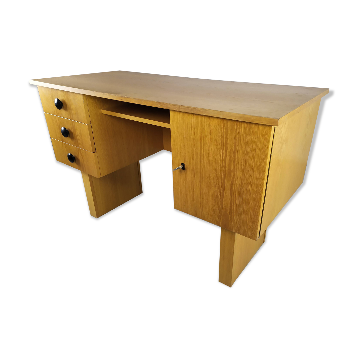 Bureau chêne vintage
