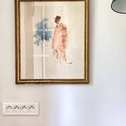 Illustration on vintage paper