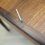 Table en palissandre, design danois, années 1960, designer : Poul Hundevad & Kai Winding
