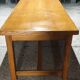 Solid oak farm table