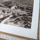 The Pont du Gard, vintage, photo print from 1935.