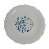 Set of 12 plates decorations bird sarreguemines years 40