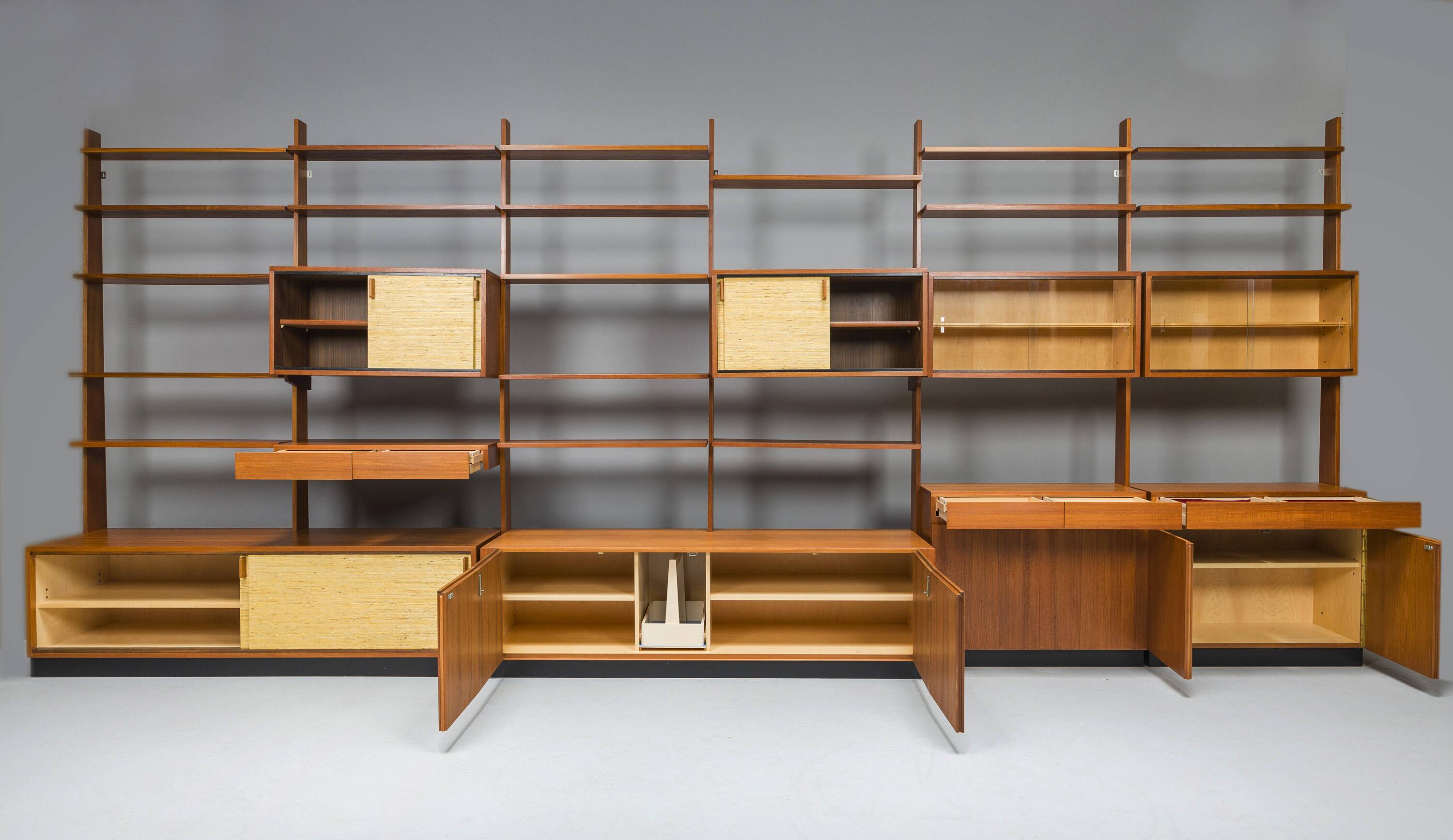 Mid-Century Shelf System by Dieter Wäckerlin for Behr, 1955