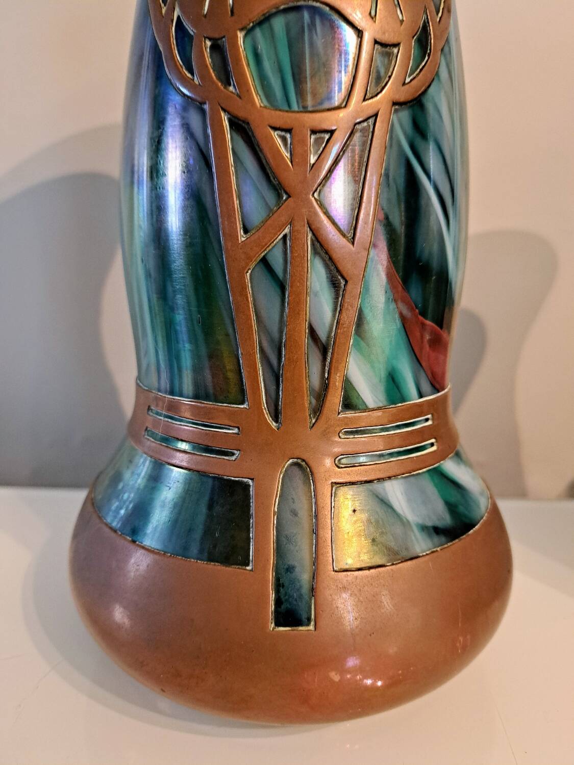 Pair of Art Nouveau Jugendstil vases
