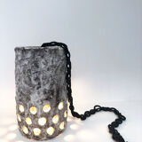 Scandinavian ceramic lamp, 1960