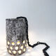 Scandinavian ceramic lamp, 1960