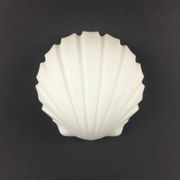 Pair of Shell-Shaped Opaline Glass Wall Lamps from Limburg, Germany, 1970s