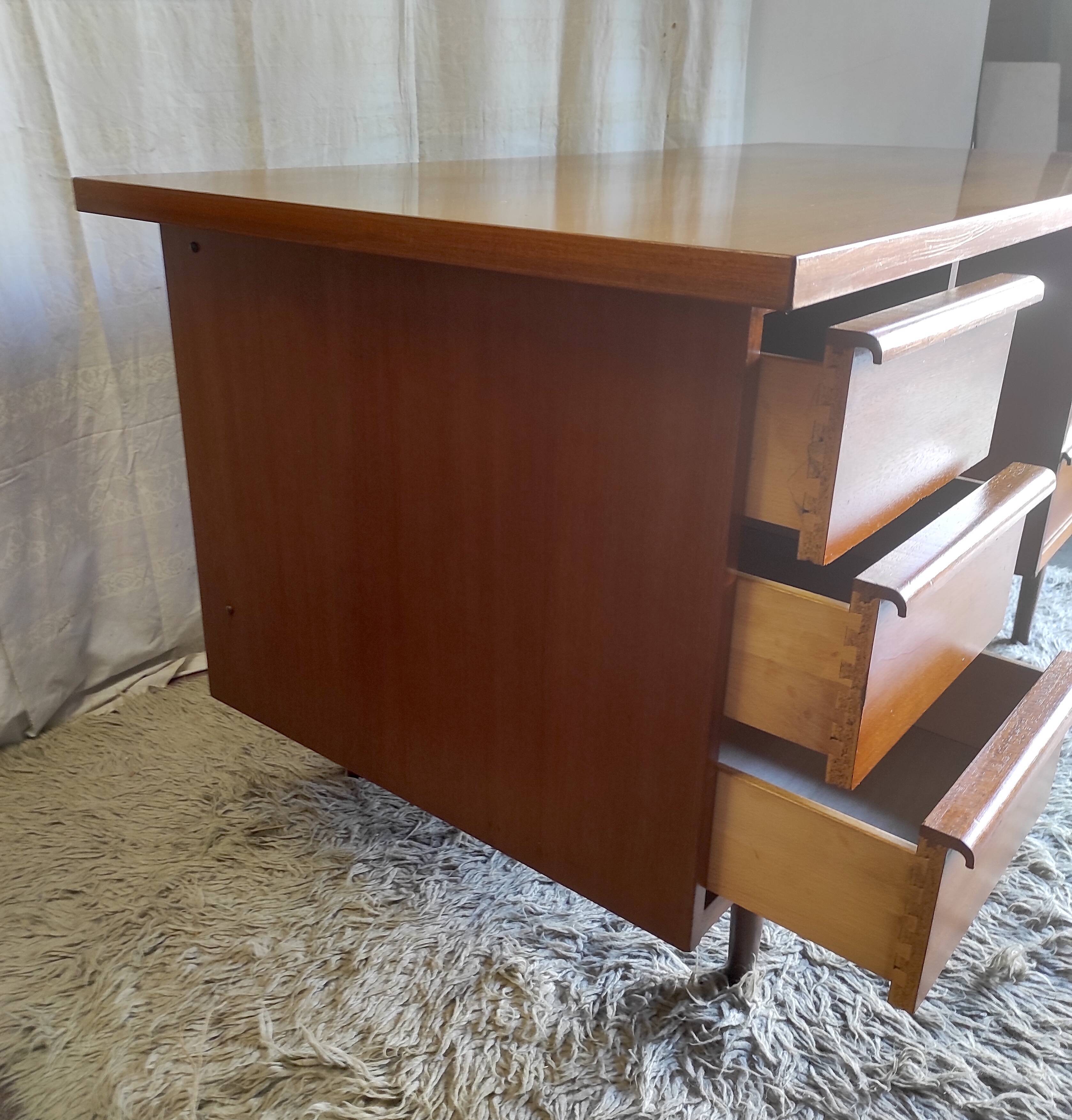 Scandinavian style teak office - 60s
