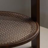 Modern Danish, Lacquered Beech Side Table, Fritz Hansen, "Model 1535", 1940s