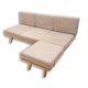 Mid century corner folding sofa by František Jirák for Tatra nábytok, 1960´s, Czechoslovakia