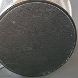 Vintage Limberg table lamp in bubbled glass and brass base