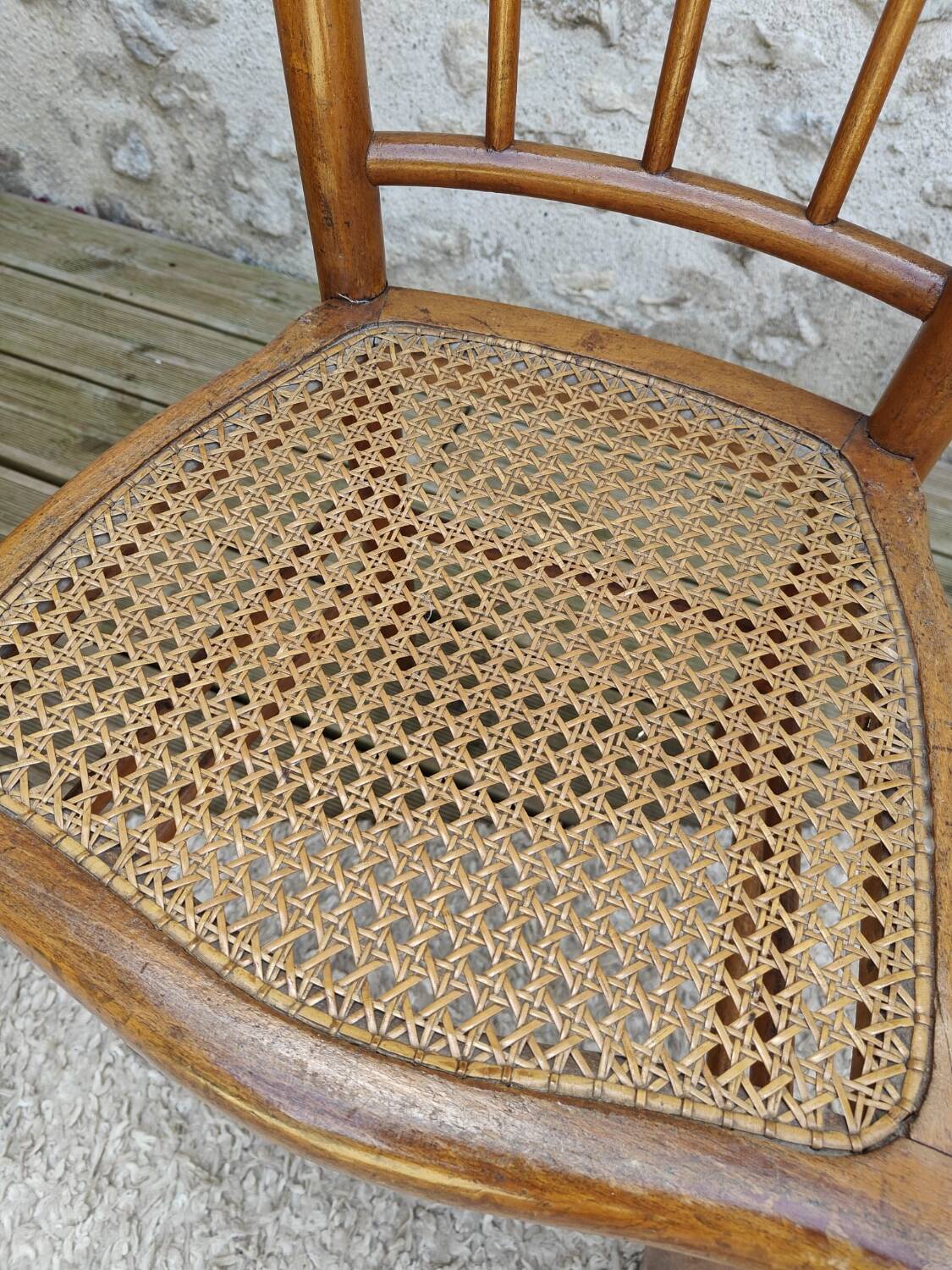 Four bistro chairs