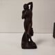 Statuette en bronze, reproduction de l'esclave mourant de Michel Ange