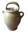 Yellow terracotta crockery