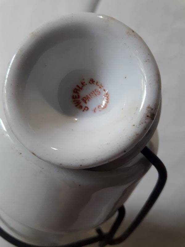 Advertising milk bottle