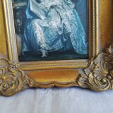 Duo old gilded frames