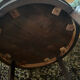 Antique solid wood side table