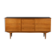 Retro teak & walnut maple mid century sideboard 1960s