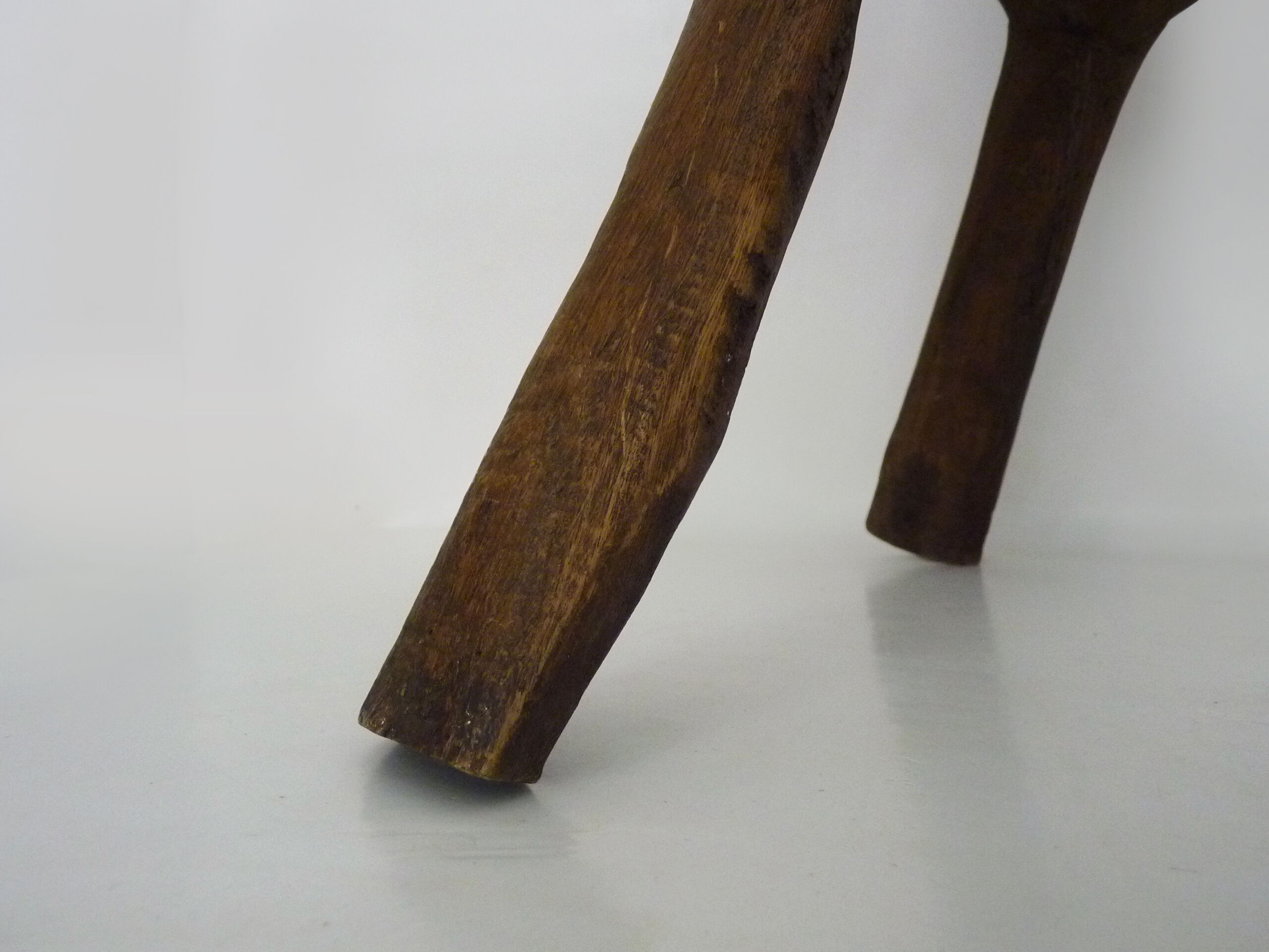 Coffee table, side table in Kola wood from the 1960s.