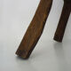 Coffee table, side table in Kola wood from the 1960s.