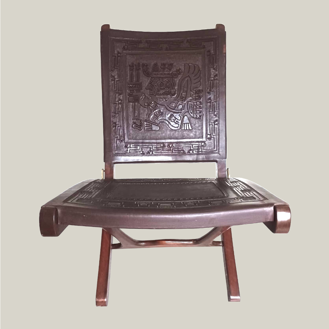 Angel I. Pazmino for Muebles De Estilo lounge chairs, Ecuador 1964