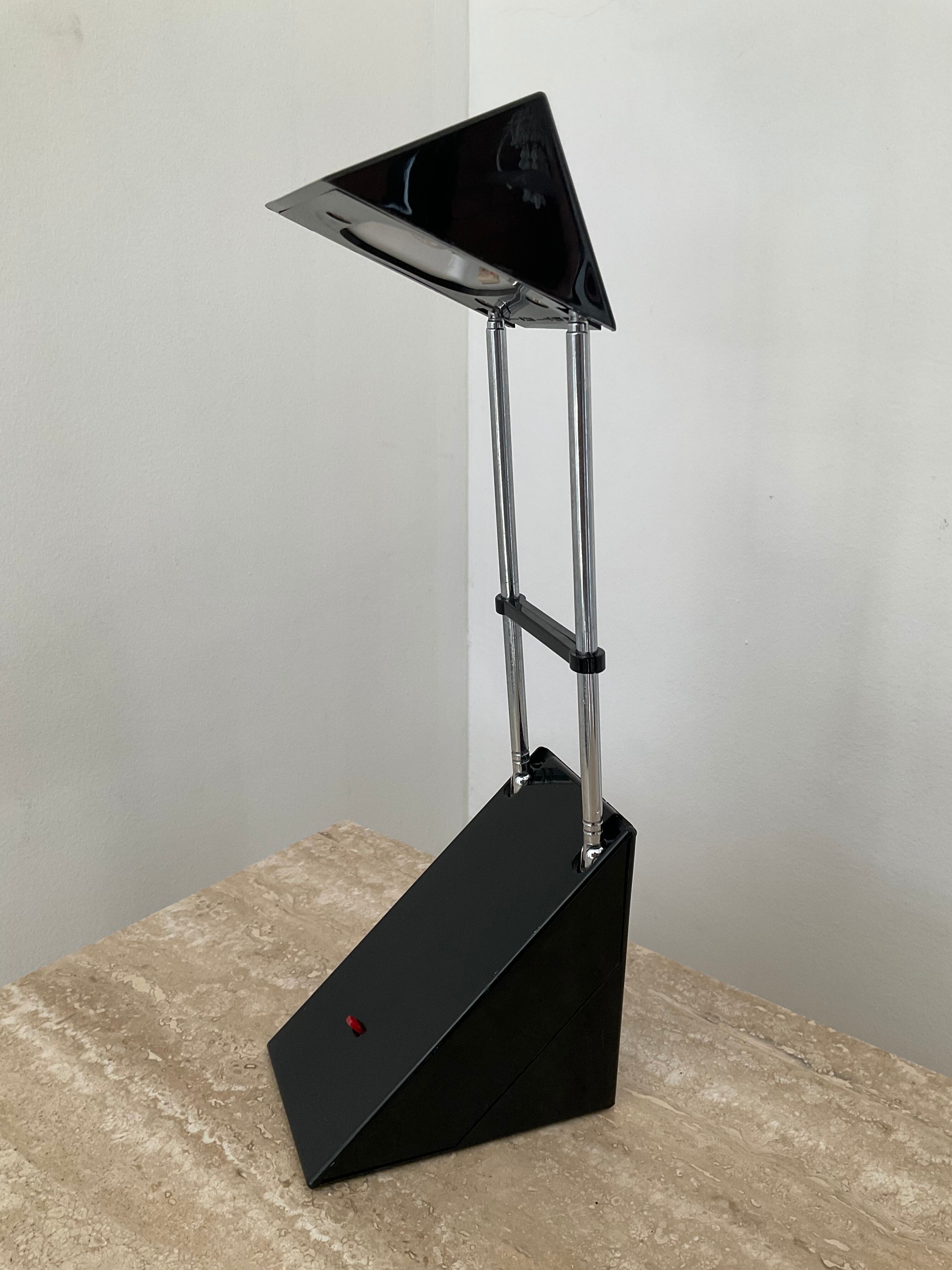 Vintage telescopic articulated lamp